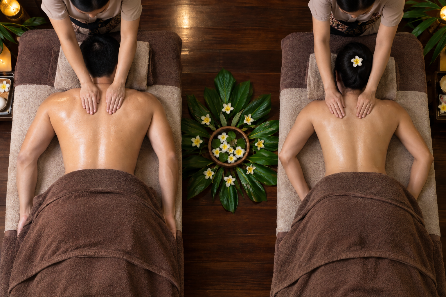 Synchronized massage